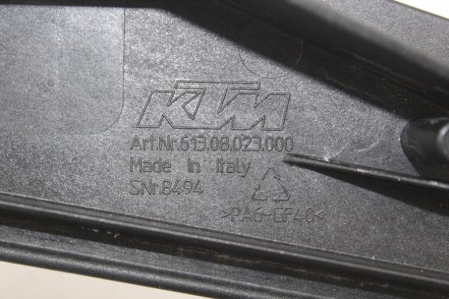 KTM 1290 SUPER DUKE R 61308023000 PORTATARGA PARTE INFERIORE 2019 LICENSE PLATE HOLDER - Foto 5