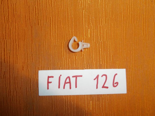 CLIP DI FISSAGGIO IMPIANTO ELETTRICO Fiat 126 ELECTRICAL SYSTEM CLIP FIAT 126 - Foto 3