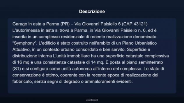 Immobile in asta di 16 m² in vendita a Parma - Foto 5