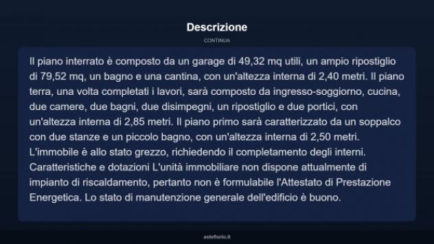 Immobile in asta di 323 m², box auto in vendita a Frontone - Foto 17