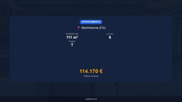 Immobile in asta di 111 m², box auto in vendita a Manfredonia - Foto 16