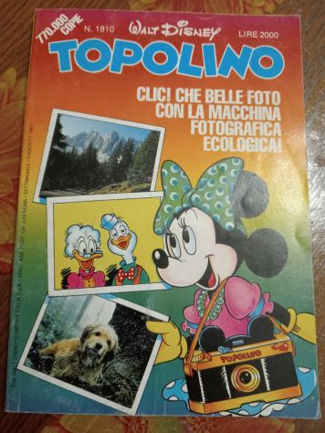 lotto di 8 fumetti Topolino degli anni novanta - Foto 8