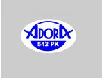 adesivi per caravan adria adora pk 542 ovali 2 elementi 28 cm fondo bianco