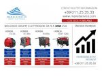 GRUPPI ELETTROGENI A NOLEGGIO IN TUTTA ITALIA DA 1 KVA A 2000 KVA SUPER SIL &hellip;
