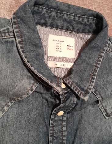Zara camicia jeans limited edition - Foto 2