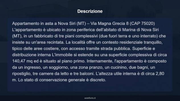 Immobile in asta di 140 m² con più di 5 locali in vendita a Nova Siri - Foto 11