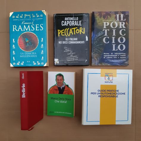 13 libri vendo a €3 cadauno