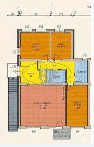 APPARTAMENTO INDIPENDENTE di 4 vani e di 100 mq (FIGLINE E INCISA VALDARNO) rif. V-2446 - Foto 9