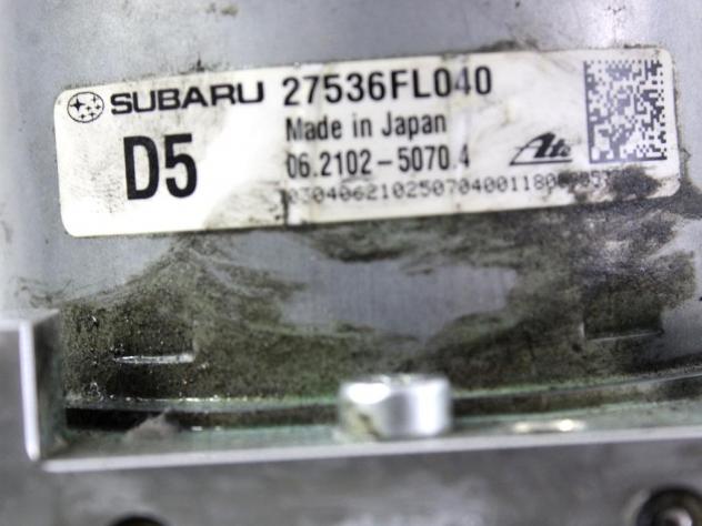 27536FL040 CENTRALINA POMPA AGGREGATO ABS SUBARU XV GT 2.0 B 4X4 115KW AUT 5P (2019) RICAMBIO USATO 06.2102-5070.4 06.2109-8308.3 06.2623-3332.1 28.51 - Foto 6