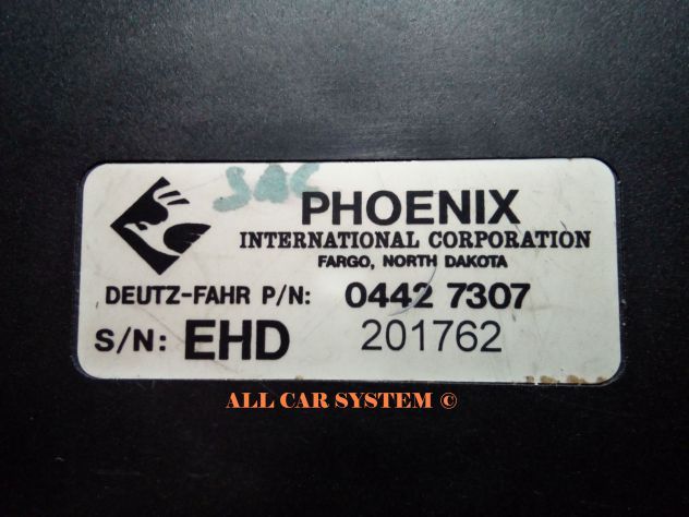 RIPARAZIONE CENTRALINA EHD 0442737 PHOENIX SAME DEUTZ FAHR