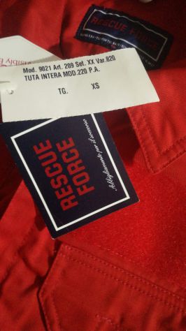 Tute Rescue Forca Rosse e arancione - Foto 2