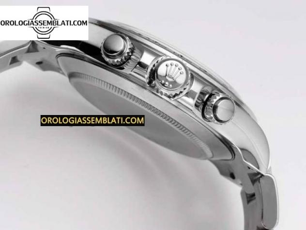 Rolex Replica DAYTONA 116509 QUADRANTE BLU BEST EDITION 1:1 SU BRACCIALE SS SA4130 - Foto 7