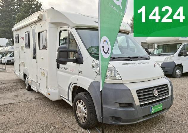 CAMPER ROLLER TEAM DUCATO SEMINTEGRALE SEMIDINETTE LETTO MATRIMONIALE GARAGE CLIMATIZZATORE FOTOVOLTAICO CAMPEGGIO USATI GENERALI 1424