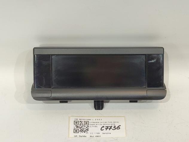 DISPLAY CITROEN C4 Cactus 9810313280 HM01 (1418)