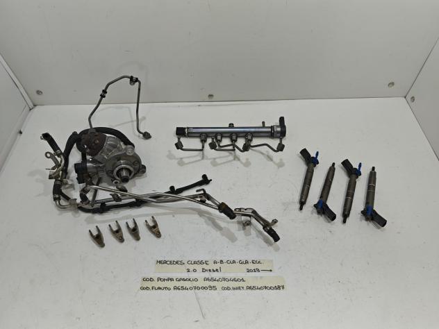 KIT INIETTORI MERCEDES Classe A Serie (W177) A6540704601 A6540700187 654920 Diesel 2.0 AUT (18)