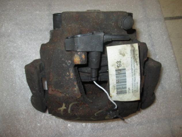 0014203183 PINZA FRENO ANTERIORE SINISTRA MERCEDES CLK 230 KOMPPRESSOR W208 2.3 B 142KW AUT 2P (2000) RICAMBIO USATO