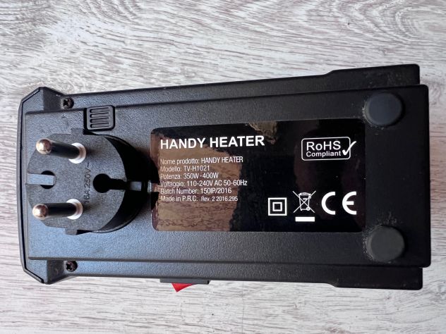 Stufa Elettrica Portatile Handy Heater 400 W - Foto 3
