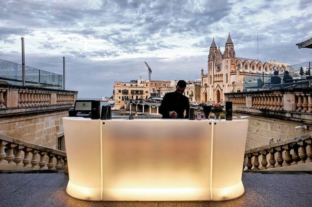 Bancone Bar Componibile per Esterno Marvy di Lyxo - Foto 9