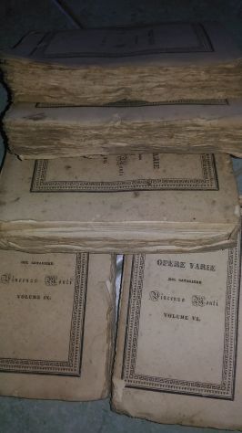 Libri antichi "Opere di Vincenzo Monti" 1833/35 - Foto 3