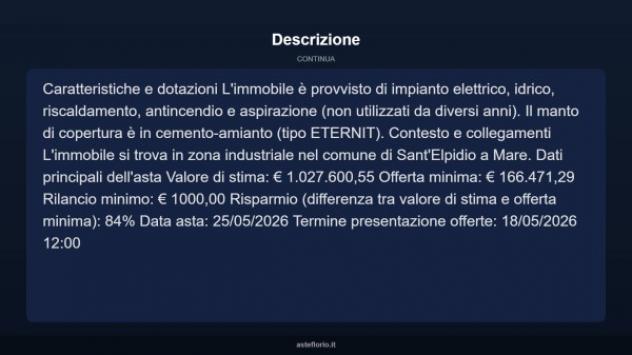 Immobile in asta di 2291 m² in vendita a Sant'Elpidio a Mare - Foto 8
