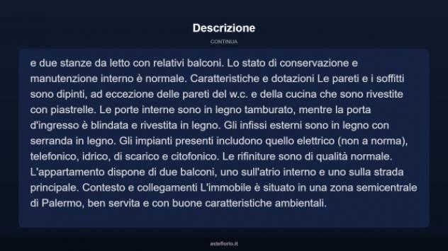 Immobile in asta di 77 m² in vendita a Palermo - Foto 17