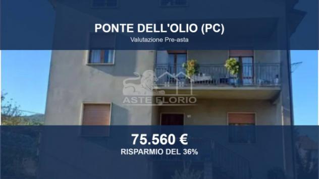 Immobile in asta di 218 m², box auto in vendita a Ponte dell'Olio