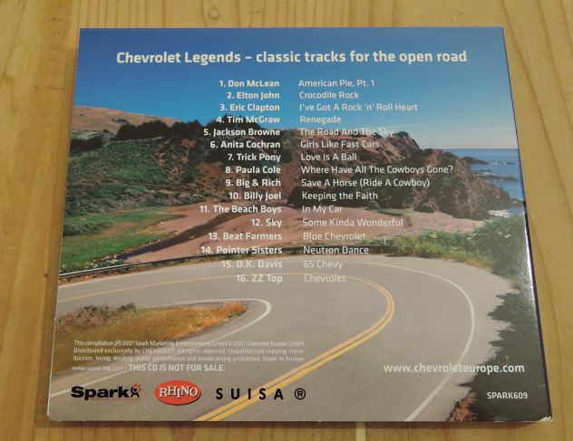 CD Chevrolet Legends Volume 1 - Foto 2