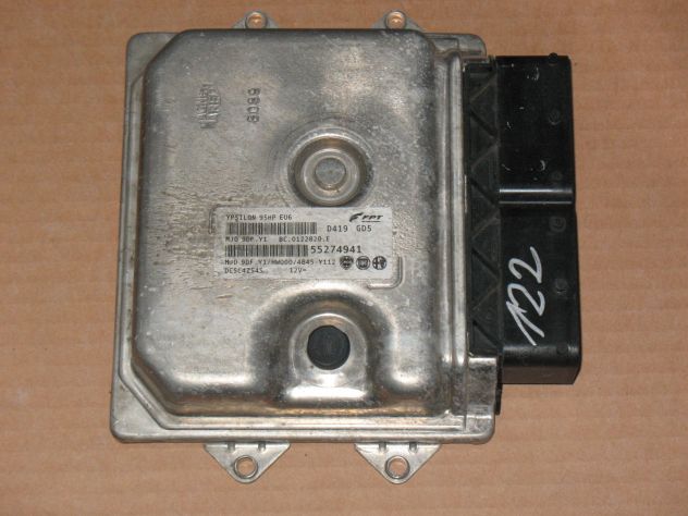 55274941 9DF.Y1 ECU LANCIA YPSILON 95HP 55274941 MJD 9DF.Y1 HW000 MJD9DFY1