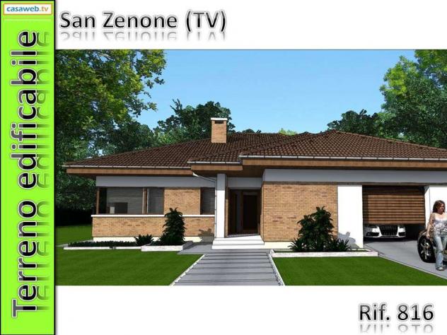 816 - Terreno edificabile in collina a San Zenone (TV)
