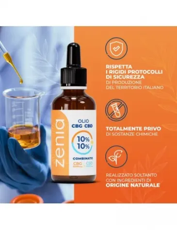 Zenia Olio CBG 10% + CBD 10% - Foto 9