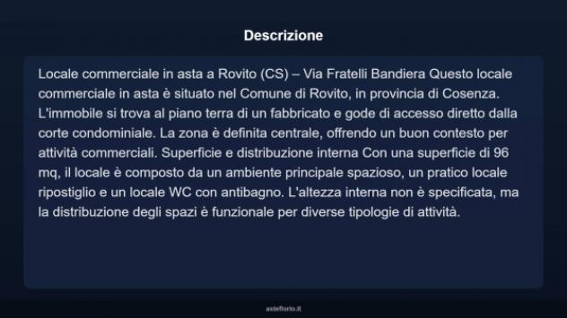 Immobile in asta di 96 m² in vendita a Rovito - Foto 4