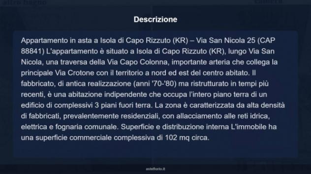 Immobile in asta di 102 m² in vendita a Isola di Capo Rizzuto - Foto 10