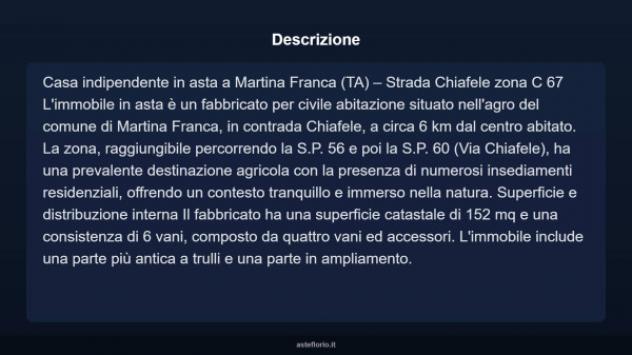 Immobile in asta di 152 m² in vendita a Martina Franca - Foto 3