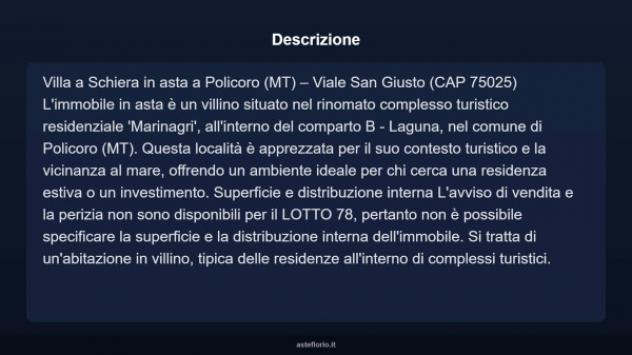 Immobile in asta di 100 m² in vendita a Policoro - Foto 3