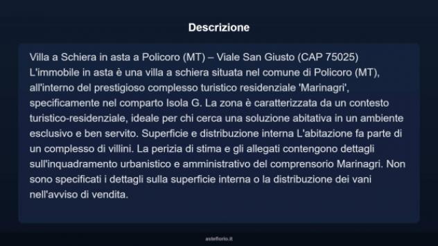 Immobile in asta di 120 m² in vendita a Policoro - Foto 3