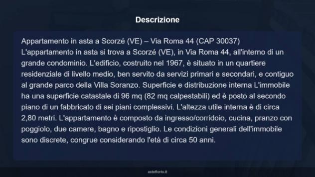 Immobile in asta di 96 m², box auto in vendita a Scorzè - Foto 16