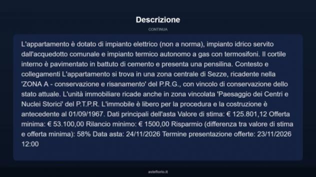 Immobile in asta di 106 m² con più di 5 locali in vendita a Sezze - Foto 12
