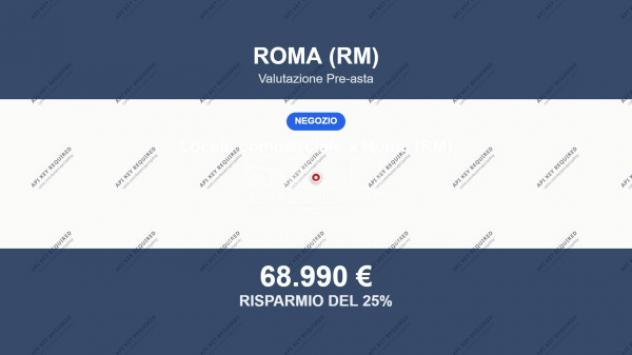 Immobile in asta di 67 m² in vendita a Roma