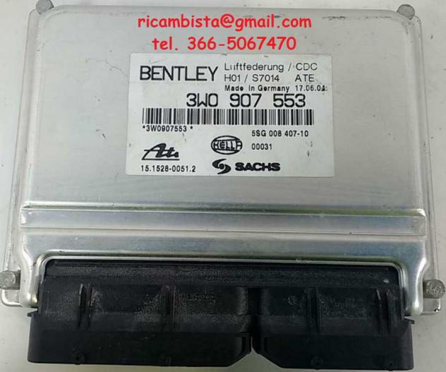 3W0907553 Bentley Continental centralina sospensioni aria