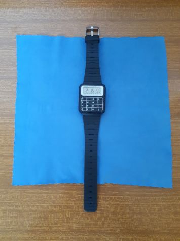 OROLOGIO CALCOLATRICE DIGITALE VINTAGE LCD ANNI '80 - Foto 4