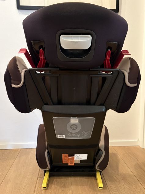 Seggiolino kiddy smartfix 15-36 kg nero o beige/marrone - Foto 5