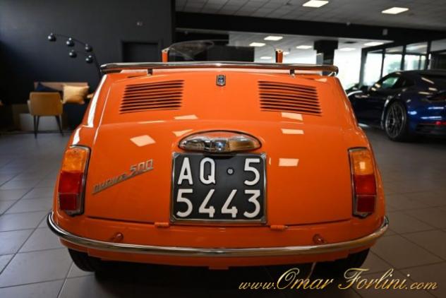 FIAT 500 F110 SPIAGGINA TOTALMENTE RESTAURATA TARGHE ORIGIN rif. 21359696 - Foto 6