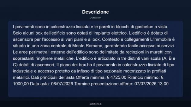 Immobile in asta di 30 m² in vendita a Monte Romano - Foto 4