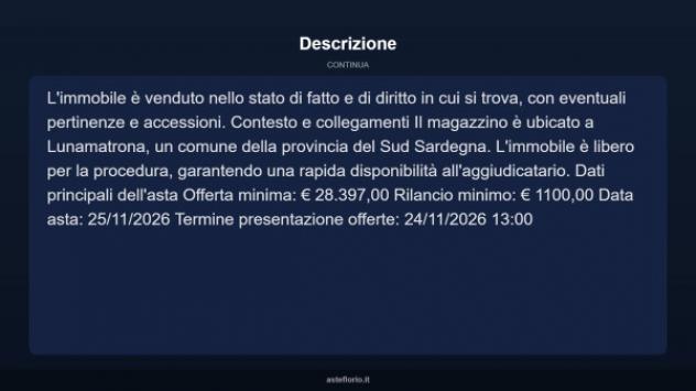Immobile in asta di 276 m² in vendita a Lunamatrona - Foto 4