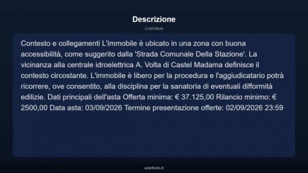 Immobile in asta di 86 m² in vendita a Castel Madama - Foto 10