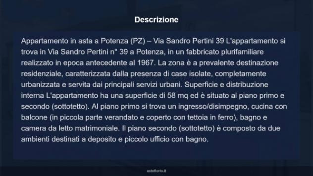 Immobile in asta di 58 m² in vendita a Potenza - Foto 12