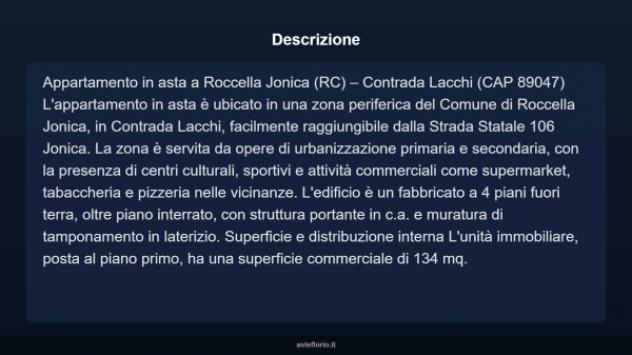 Immobile in asta di 134 m² in vendita a Roccella Ionica - Foto 4