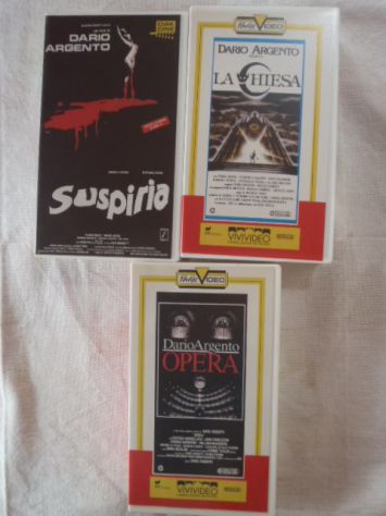 Videocassette vhs film Dario Argento - Foto 3