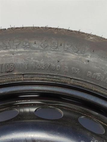 RUOTINO DI SCORTA MERCEDES Classe C Berlina W203 2094000302 T125/80 R17 646962 (0004) - Foto 2