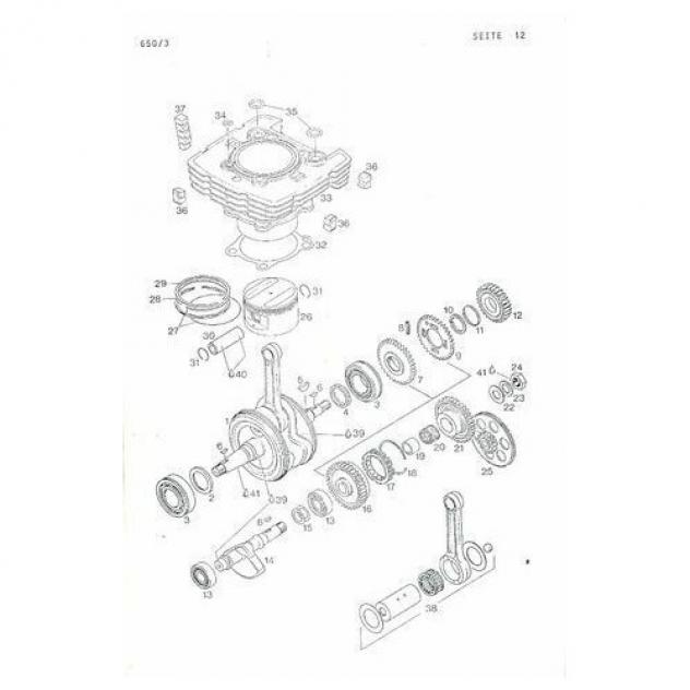 Catalogo ricambi Aprilia Tuareg 600 Wind - Foto 2